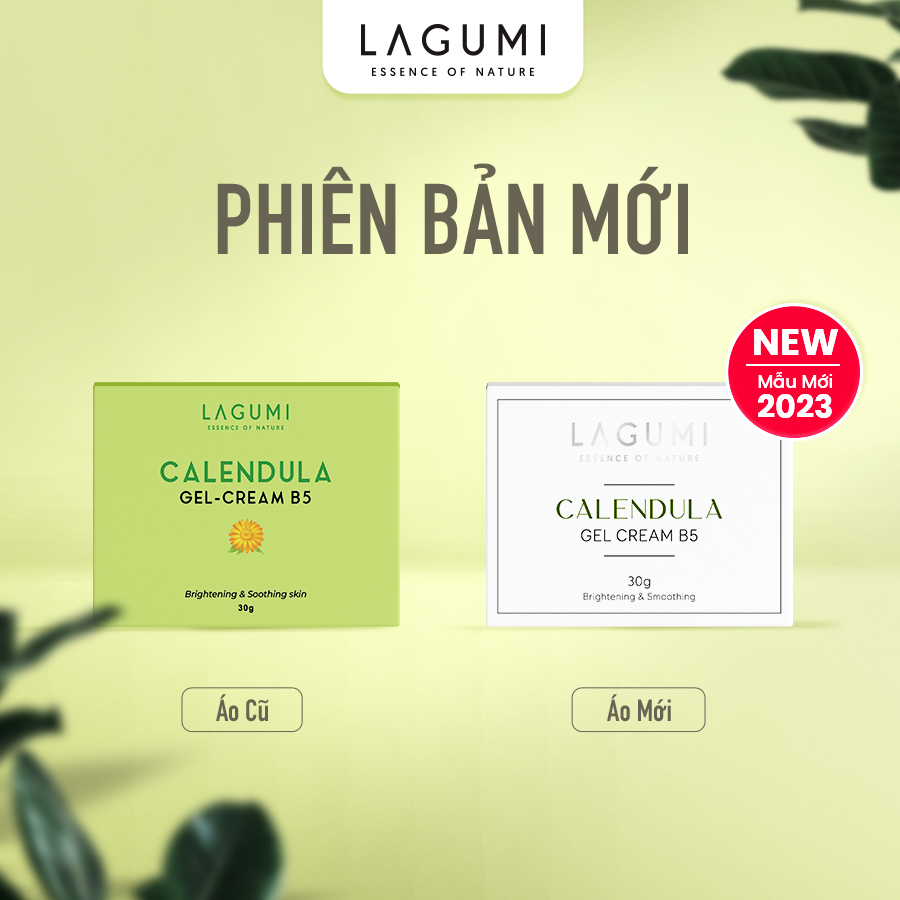 Kem dưỡng phục hồi & dưỡng sáng da Lagumi Calendula B5 cho da dầu, mụn 30g