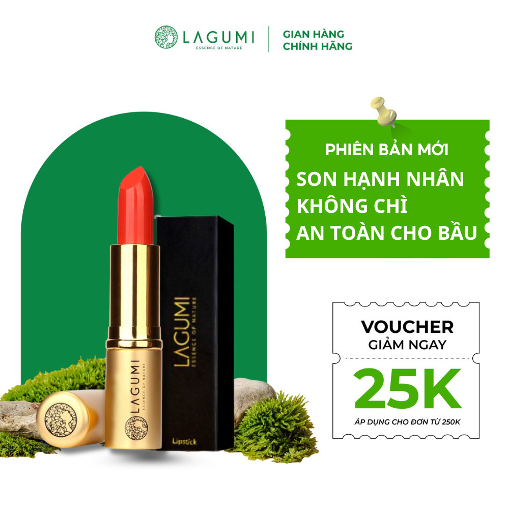 Son Lagumi không chì chiết xuất hạnh nhân an toàn cho mẹ bầu và sau sinh