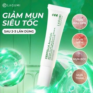 Gel chấm mụn LAGUMI giảm sưng đau sau 8h, Kem chấm mụn giảm viêm thâm an toàn & dịu nhẹ cho mẹ bầu và da nhạy cảm 15g