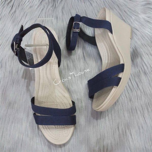 Sandal xuồng cross leigh 2 quai ngang chính hãng