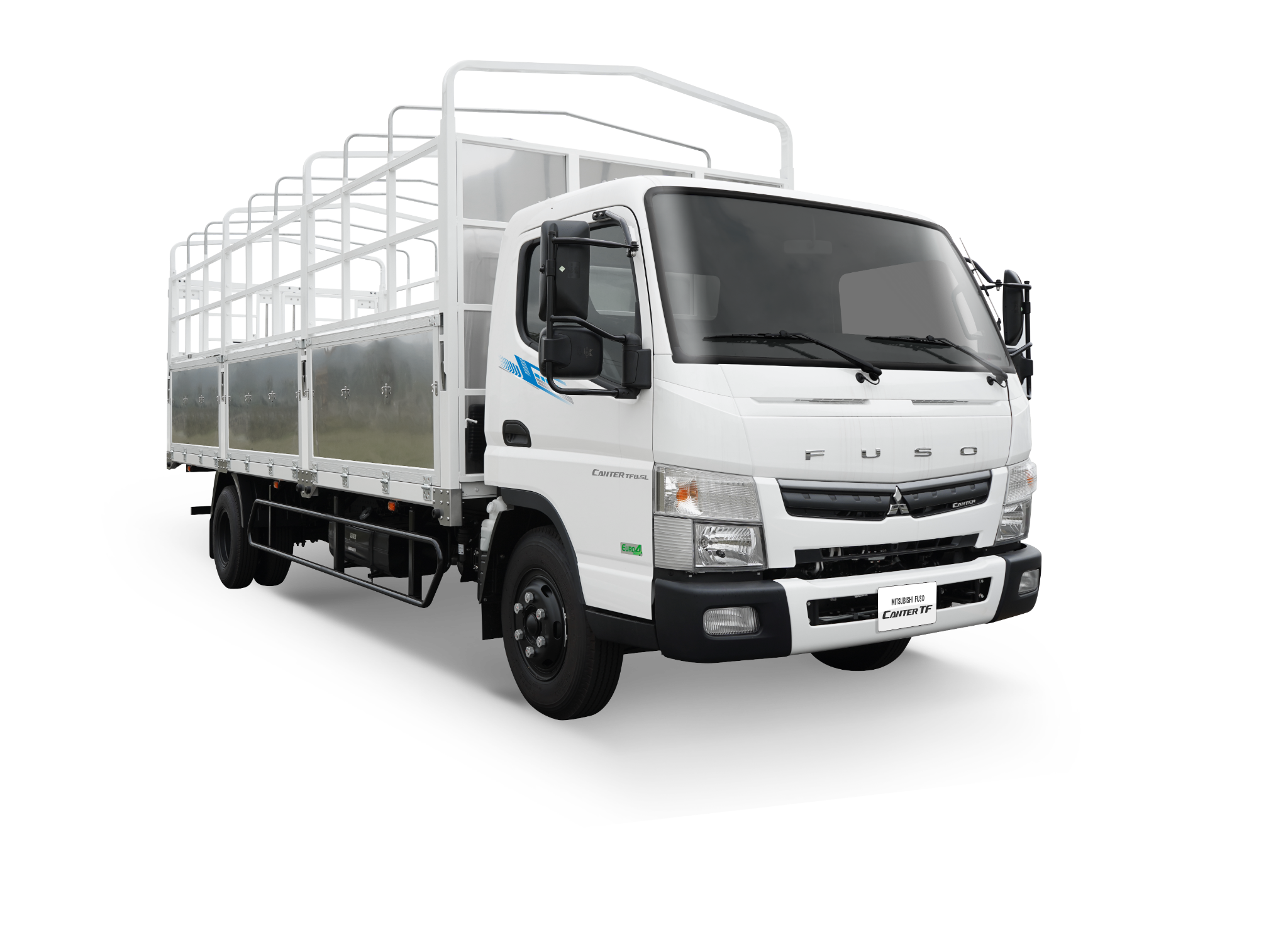 XE TẢI MITSUBISHI FUSO CANTER TF8.5L THÙNG MUI BẠT TẢI TRỌNG 4.6 TẤN