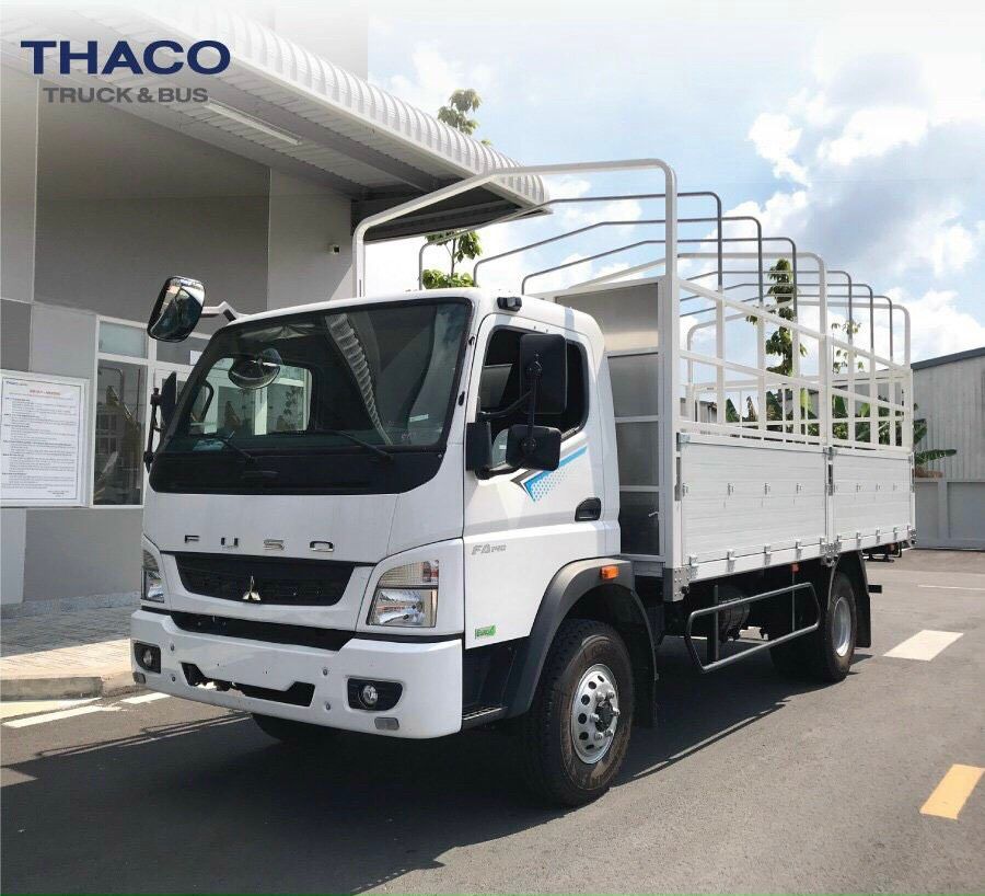 XE TẢI MITSUBISHI FUSO FA 140 THÙNG MUI BẠT TẢI TRỌNG 6 TẤN