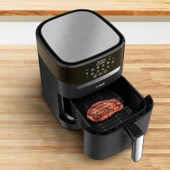 Nồi chiên không dầu kèm nướng Tefal EY5058 Easy Fry & Grill