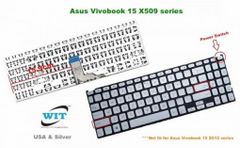 KEY ASUS X509 BẠC OEM - BH 06 THÁNG