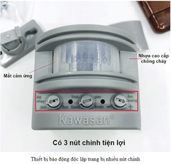 Báo Động Hồng Ngoại Độc Lập KAWASAN i227B-1R - Bh 12 tháng