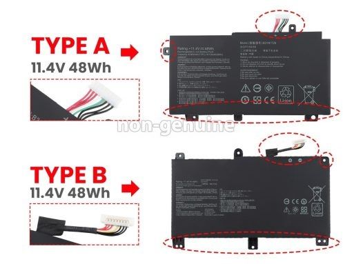 PIN ASUS B31N1726 ZIN - BH 06 THÁNG