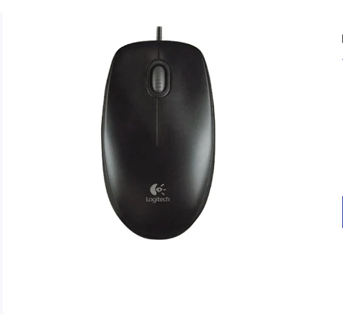 Chuột có dây Logitech B100 USB - Bh 12 Tháng