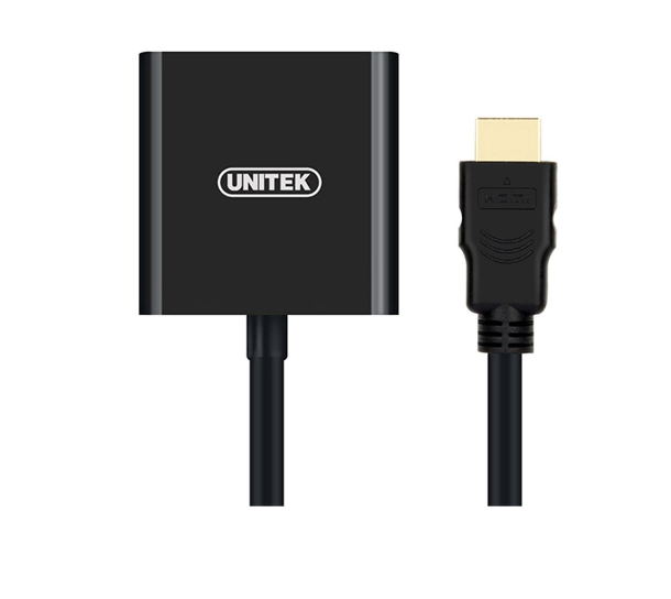 Cáp Chuyển Unitek HDMI to VGA - Bh 01 tháng