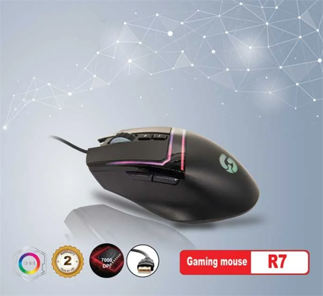 Chuột VSP Giza R7 Gaming Led - Bh 12 tháng