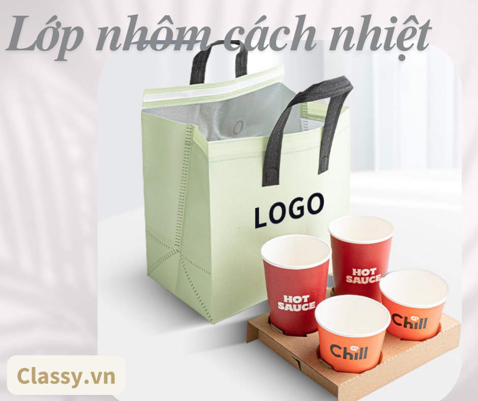 TÚI VẢI KHÔNG DỆT IN LOGO - ĐẶT HÀNG NGAY!