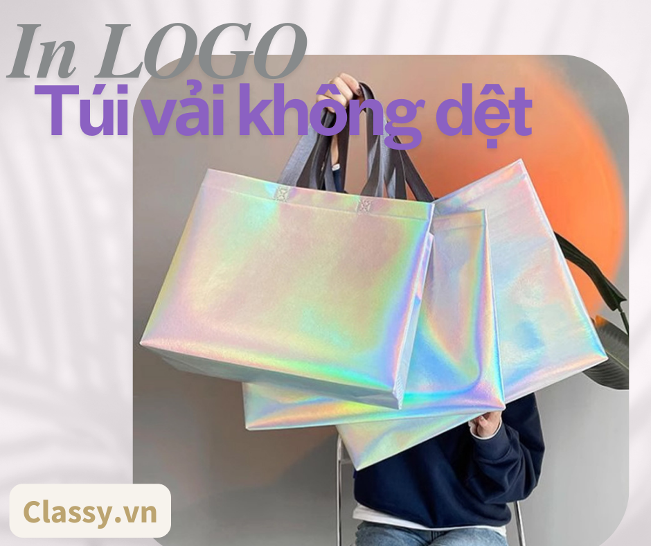 TÚI VẢI KHÔNG DỆT IN LOGO - ĐẶT HÀNG NGAY!