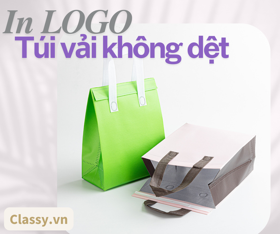 TÚI VẢI KHÔNG DỆT IN LOGO - ĐẶT HÀNG NGAY!
