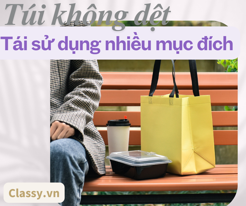 TÚI VẢI KHÔNG DỆT IN LOGO - ĐẶT HÀNG NGAY!