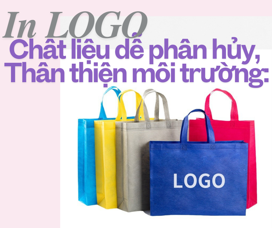TÚI VẢI KHÔNG DỆT IN LOGO - ĐẶT HÀNG NGAY!