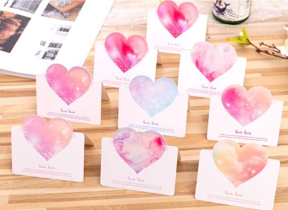 Thiệp dễ thương chúc mừng 8-3, 20-11, Sinh Nhật, Lễ, Tình Yêu in hình trái tim Q1305