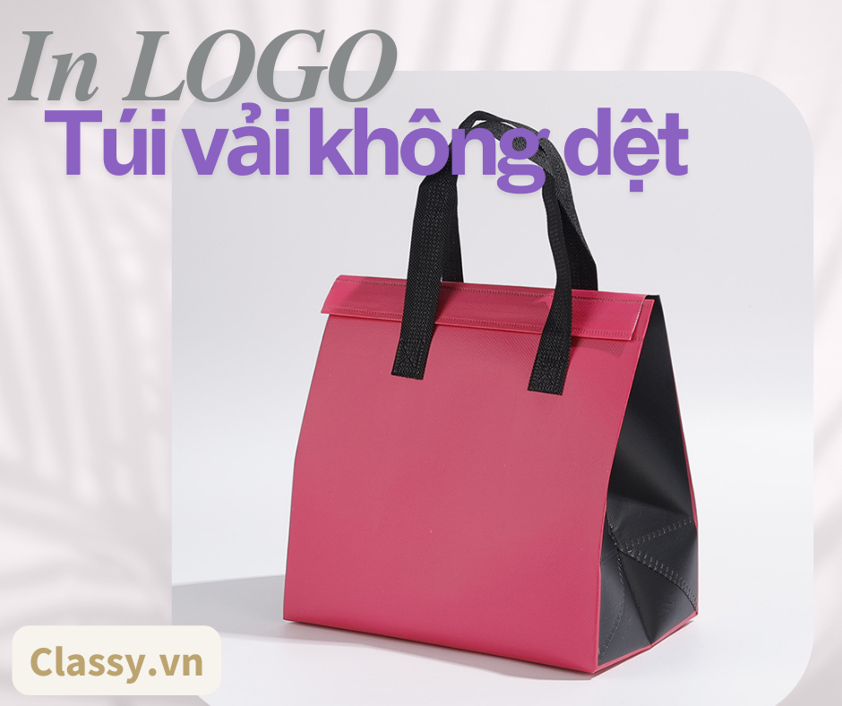 TÚI VẢI KHÔNG DỆT IN LOGO - ĐẶT HÀNG NGAY!