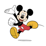  Áo thun tay lỡ form rộng Unisex (Freesize) In hình Mickey, Áo thun thiết kế chất liệu thun co giãn 4 chiều 