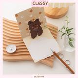  Classy Thiệp in nổi 3D hình con vật với họa tiết pastel, giấy cứng cáp chất lượng cao Q1373 