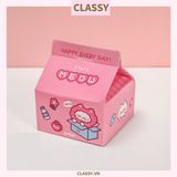  Classy Hộp giấy note, giấy ghi chú hình hộp sữa, có khe rút tiện lợi PK1520 