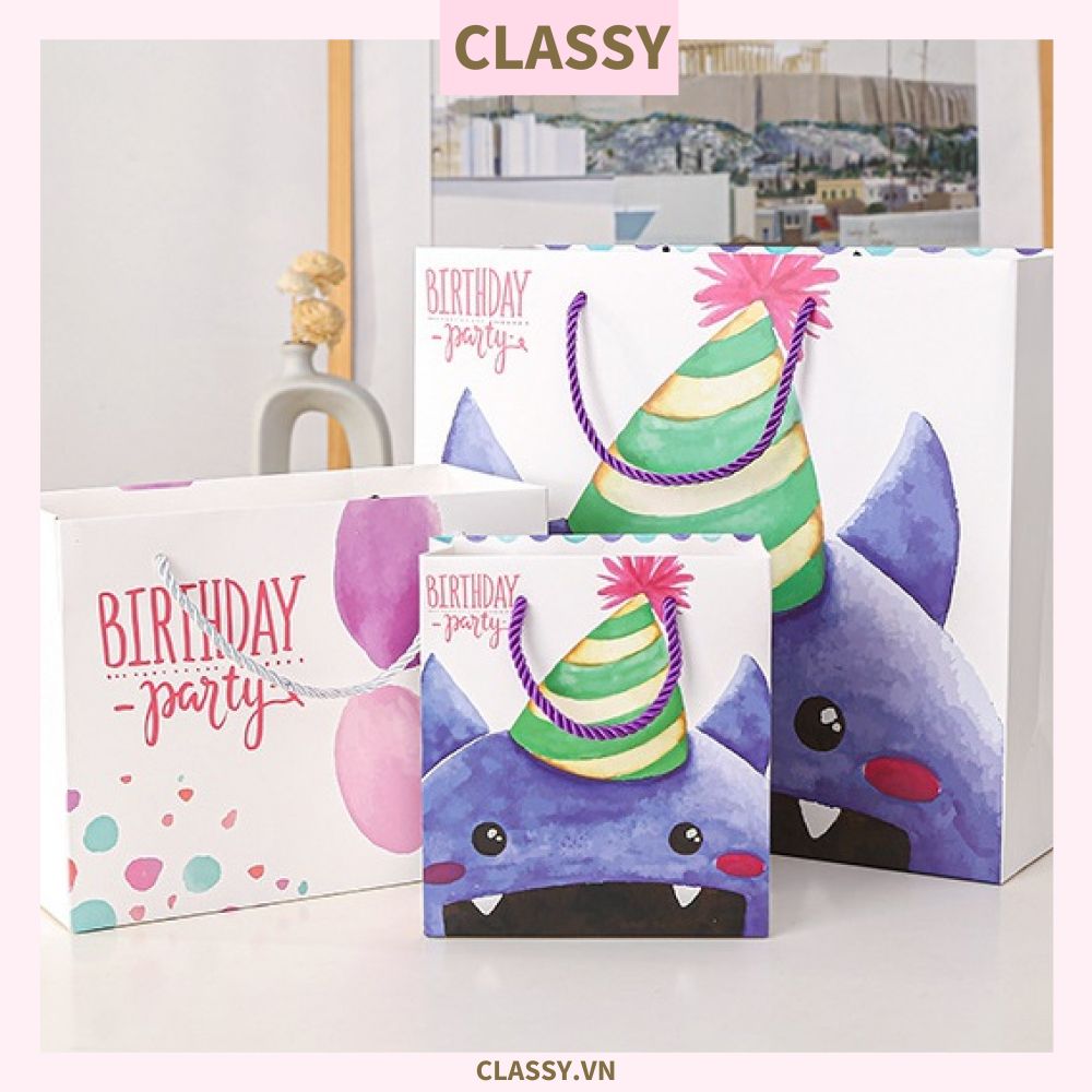  Classy Túi giấy happy birthday nhiều size cho bạn lựa chọn Q1526 