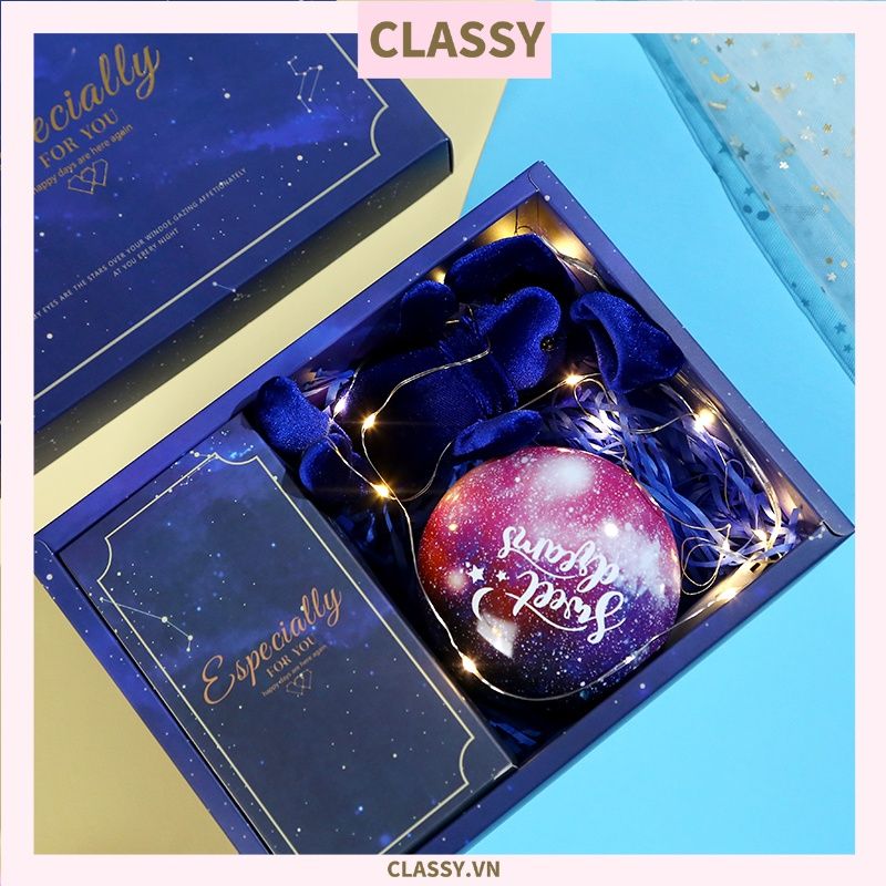 Bộ túi giấy +Hộp quà lớn quà tặng hoạ tiết cẩm thạch In chữ Especially For You phong cách châu Âu (Xé lẻ) Q264