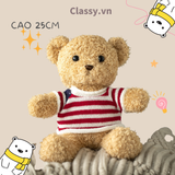  Classy Gấu bông Teddy mặc áo siêu êm siêu mịn B1375 