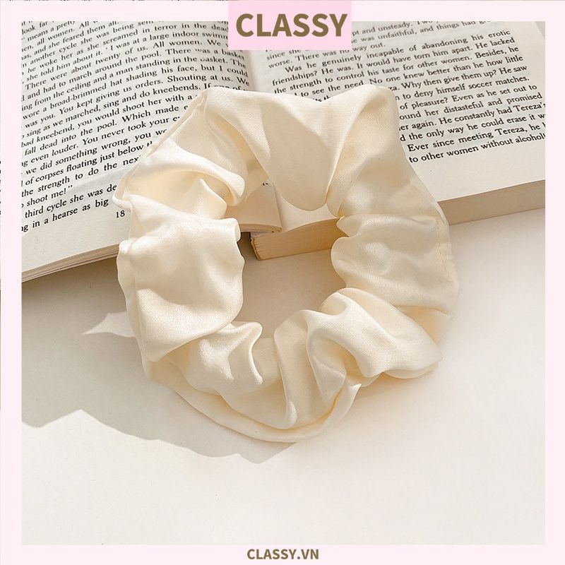  DÂY CỘT TÓC VẢI SCRUNCHIES SATIN MỜ HOT TREND PK213 