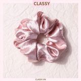  DÂY CỘT TÓC VẢI SCRUNCHIES SATIN MỜ HOT TREND PK213 