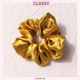  DÂY CỘT TÓC VẢI SCRUNCHIES SATIN MỜ HOT TREND PK213 