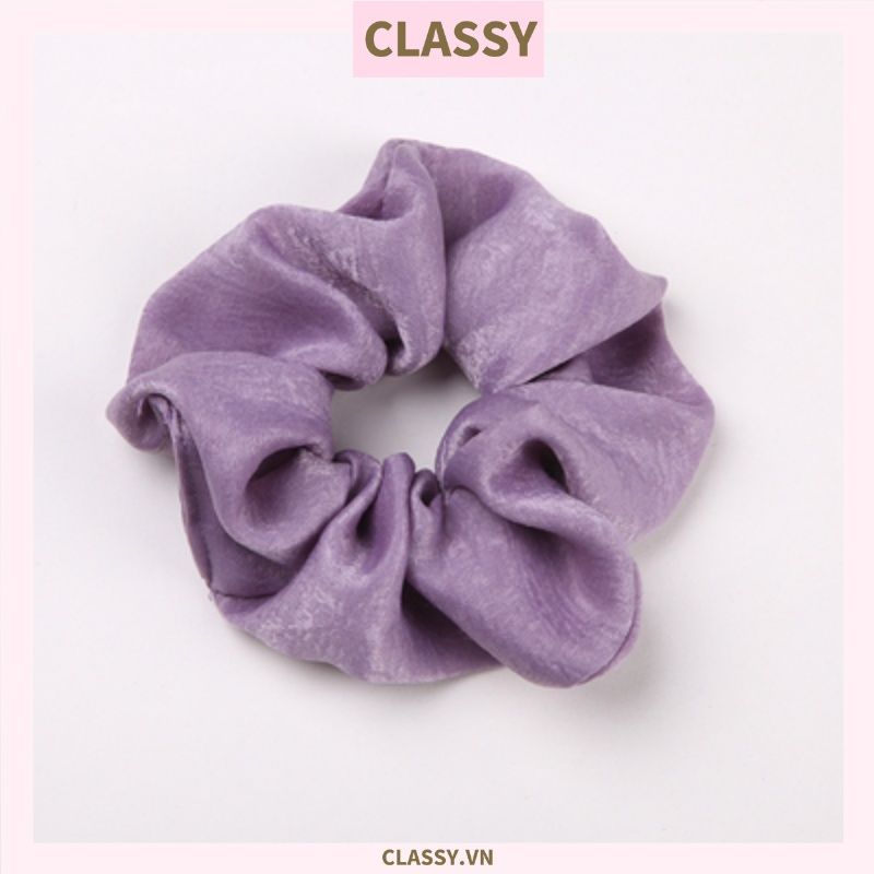  DÂY CỘT TÓC VẢI SCRUNCHIES SATIN MỜ HOT TREND PK213 