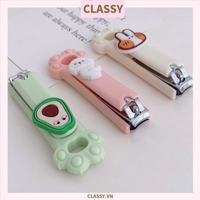 PK917 Cắt móng tay dễ thương cô gái hoạt hình trái tim Cắt móng tay móng chân cầm tay sáng tạo