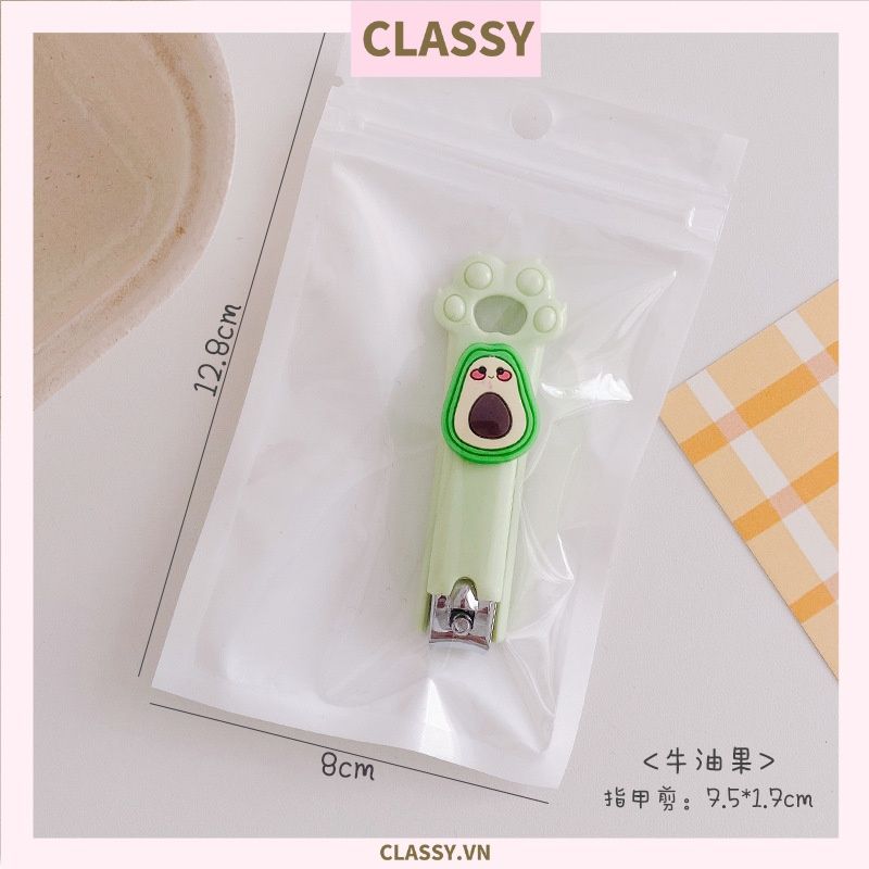 PK917 Cắt móng tay dễ thương cô gái hoạt hình trái tim Cắt móng tay móng chân cầm tay sáng tạo
