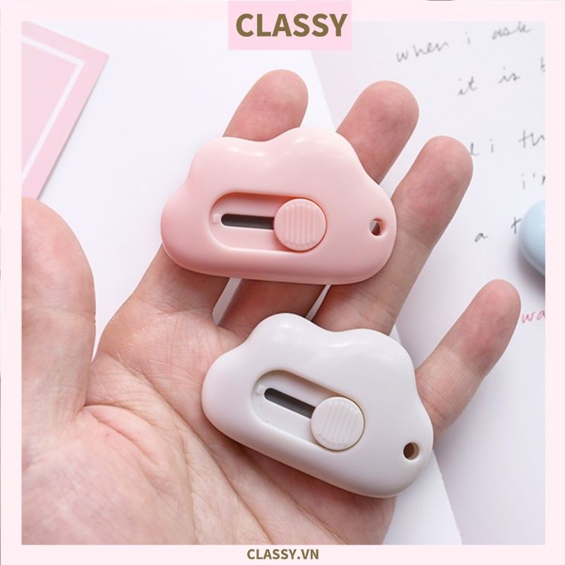  Dao Rọc Giấy Hình đám mây cute dễ thương, dài 6 CM có thể làm móc khóa PK920 