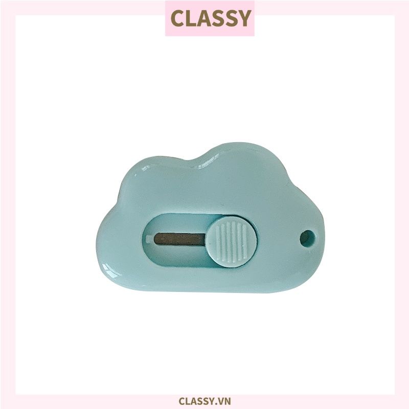 Dao Rọc Giấy Hình đám mây cute dễ thương, dài 6 CM có thể làm móc khóa PK920