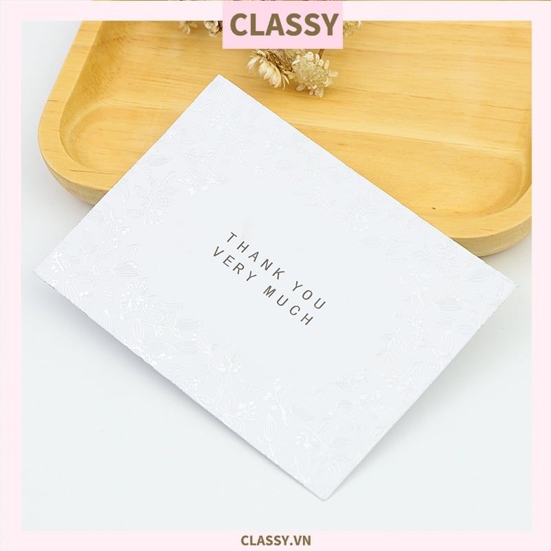 Thiệp Vintage style Size lớn 14 X 10.4 CM, giấy kraft sang trọng kèm phong bì Q761