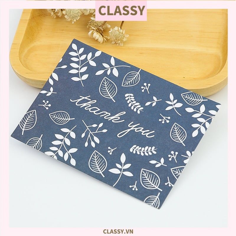 Thiệp Vintage style Size lớn 14 X 10.4 CM, giấy kraft sang trọng kèm phong bì Q761