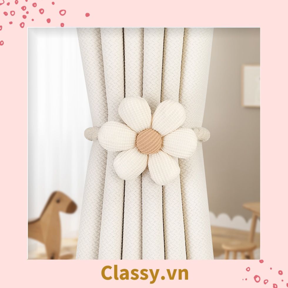  Dây Buộc Rèm Cửa Sổ Bằng Cotton Co Giãn Dây vén rèm,nơ buộc rèm cửa phong cách Hình Hoa Sáng Tạo Dây Buộc Rèm Cửa Sổ Bằng Cotton Co Giãn Hình Hoa B1759 