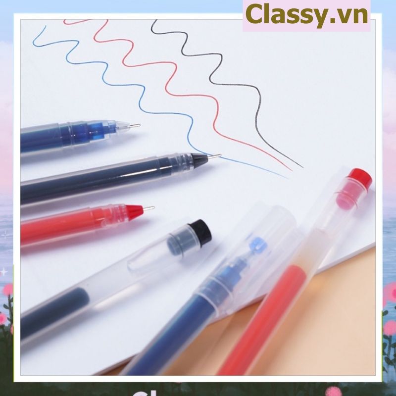 COMBO 20 Bút mực gel màu trắng ngòi 0.5mm tiện dụng cho học sinh, sinh viên, văn phòng PK1729