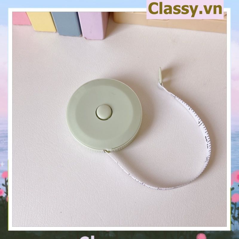 Thước Dây Cuộn Mini Rút Tự Động hình trái cây Siêu Dễ Thương PK650