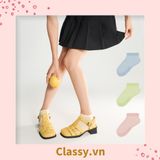  Classy Tất cổ ngắn, vớ cổ ngăn cotton dày dặn, phù hợp cả nam và nữ G1406 