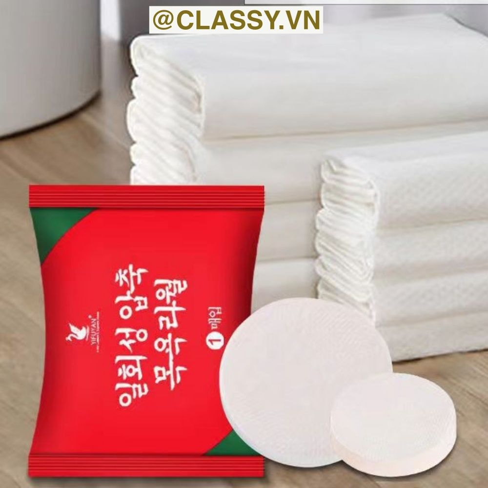 COMBO 5 Túi khăn tắm du lịch dùng 1 lần dạng nén viên kẹo hình chữ nhật 70*120 CM tiện lợi mang theo du lịch PK1425