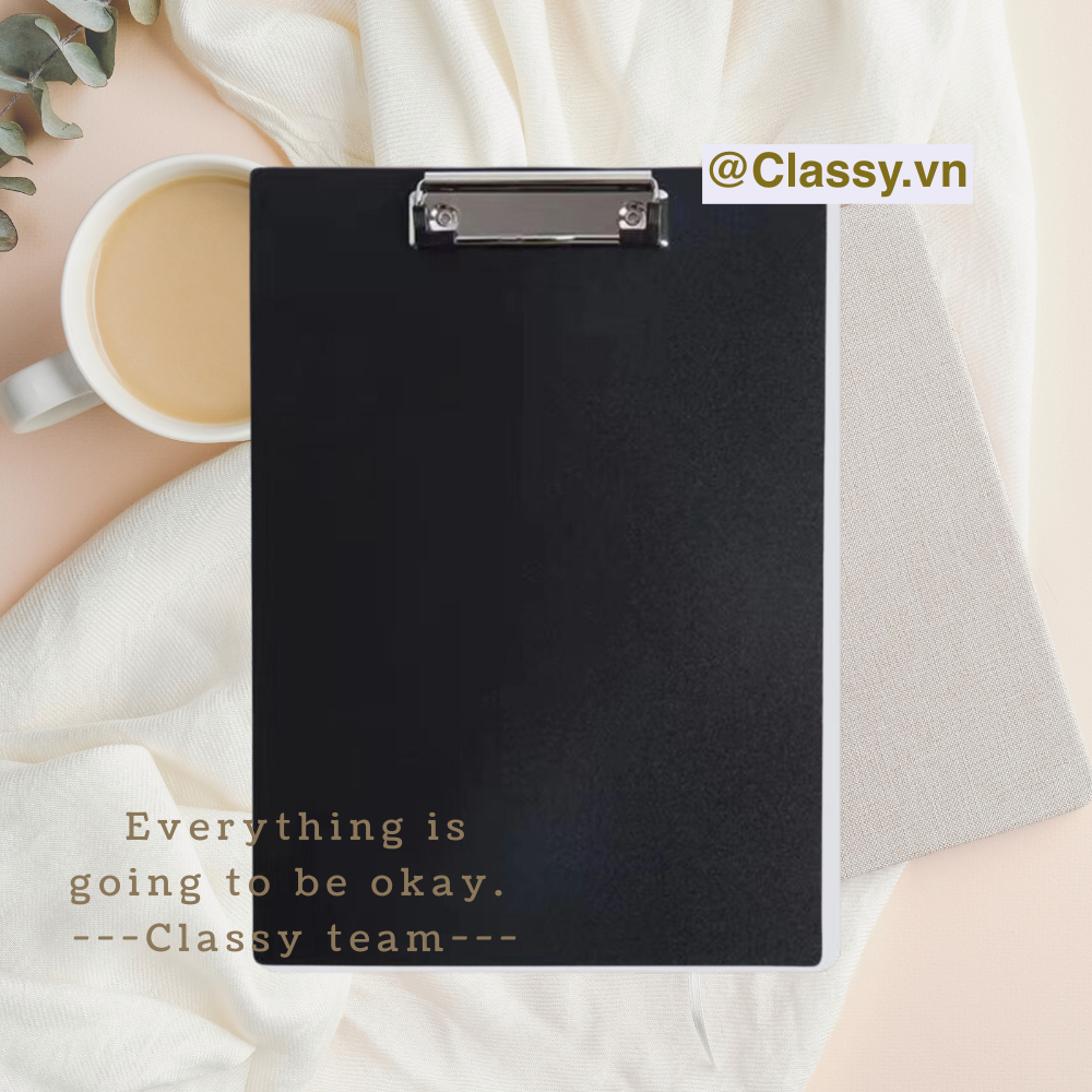 Bảng kẹp file hồ sơ, tài liệu kích thước giấy A4 Bìa trình ký Classy Basic PK1534