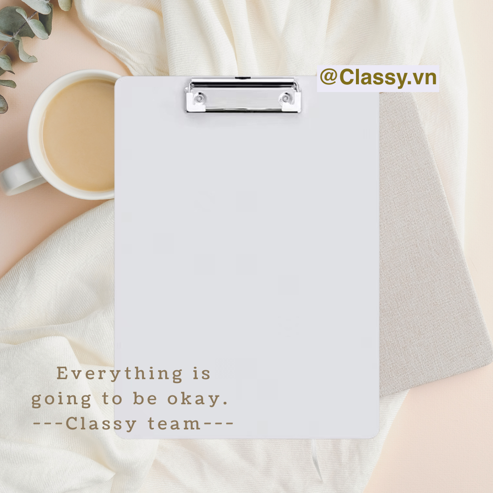 Bảng kẹp file hồ sơ, tài liệu kích thước giấy A4 Bìa trình ký Classy Basic PK1534