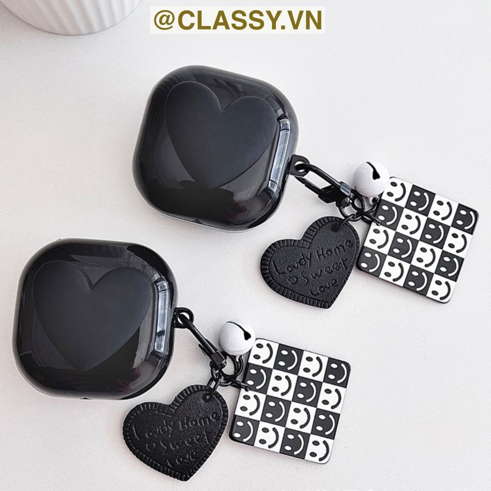 Classy Móc khóa trắng đen nhiều họa tiết độc đáo, móc khóa điện thoại, balo thời trang PK1540