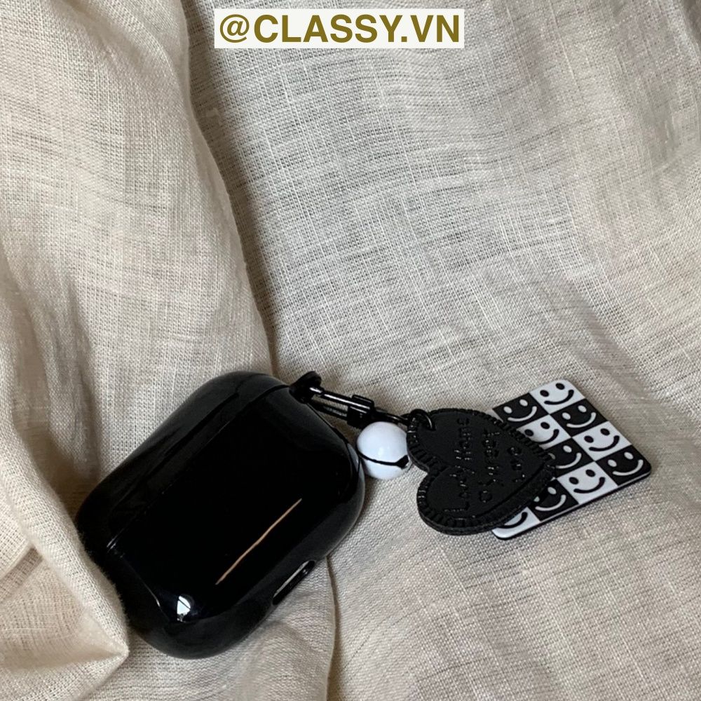 Classy Móc khóa trắng đen nhiều họa tiết độc đáo, móc khóa điện thoại, balo thời trang PK1540
