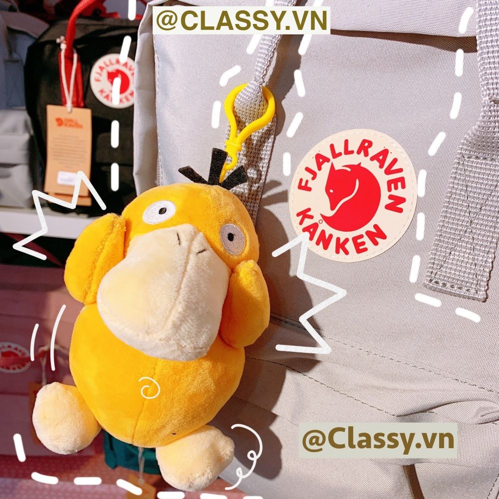 Classy Móc khóa gấu bông nhỏ xinh, móc khóa balo, phụ kiện thời trang PK1581