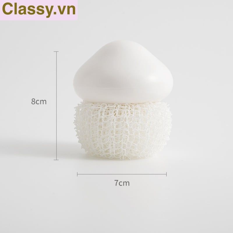 Bàn chải đa năng rửa bát hoặc massage bằng silicon và nhựa ABS có thể tháo rời, tháo rời rửa tay, rửa bát rửa nồi PK1828