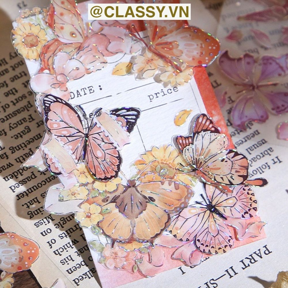 Set 3 Bộ Sticker Lấp Lánh