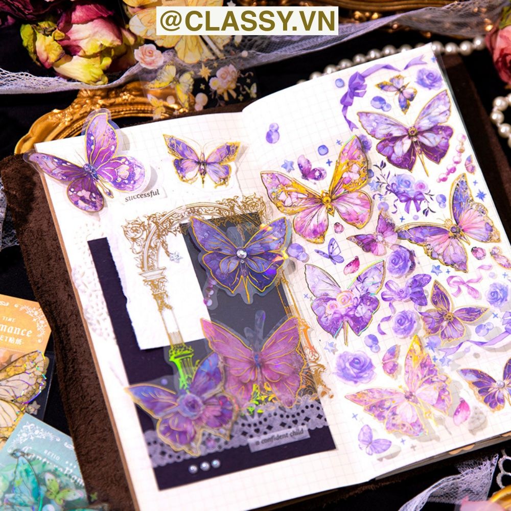 Set 3 Bộ Sticker Lấp Lánh