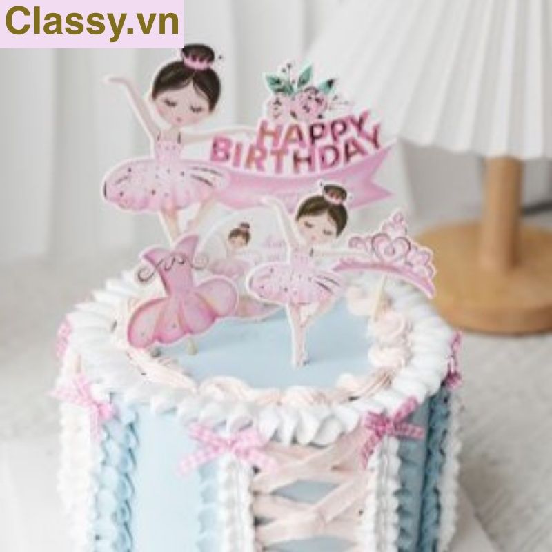 Hộp quà tặng tự gấp, hộp quà trang trí dễ thương kích thước 6x5x7.8CM hình baby trong nôi PK1314